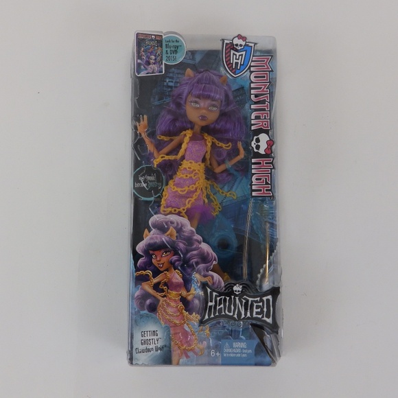 Monster High Clawdeen Wolf Haunted Getting Ghostly NIB 2014 Mattel - Picture 1 of 3